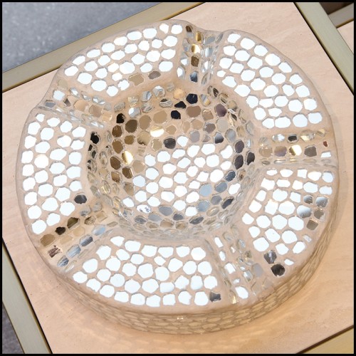 Cendrier PC - Facets Clear - Transparent et lumineux - Pacific Compagnie.