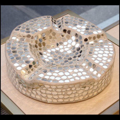 Cendrier PC - Facets Clear - Style contemporain - Pacific Compagnie.