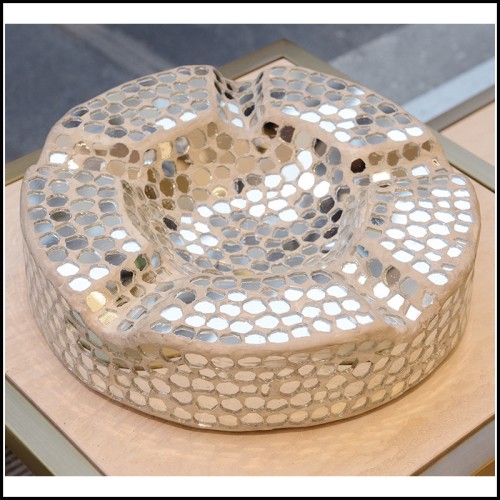 Cendrier PC - Facets Clear - Objet décoratif - Pacific Compagnie.