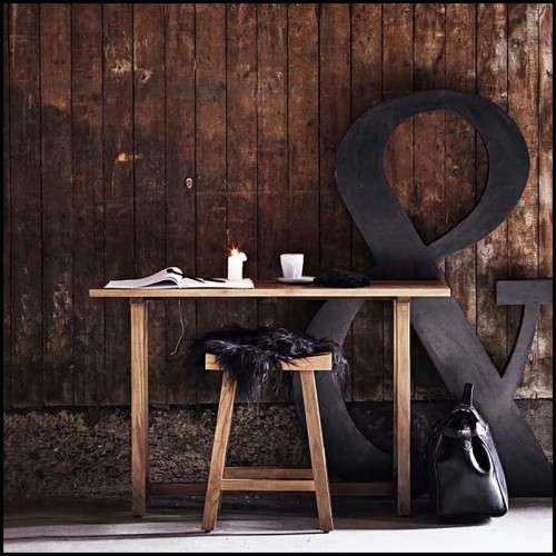 Stool Alexander Rose - Shalk Teak High