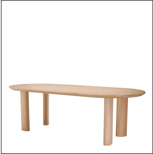 Table de repas 24 - Mogador S - Marqueterie - Pacific Compagnie.