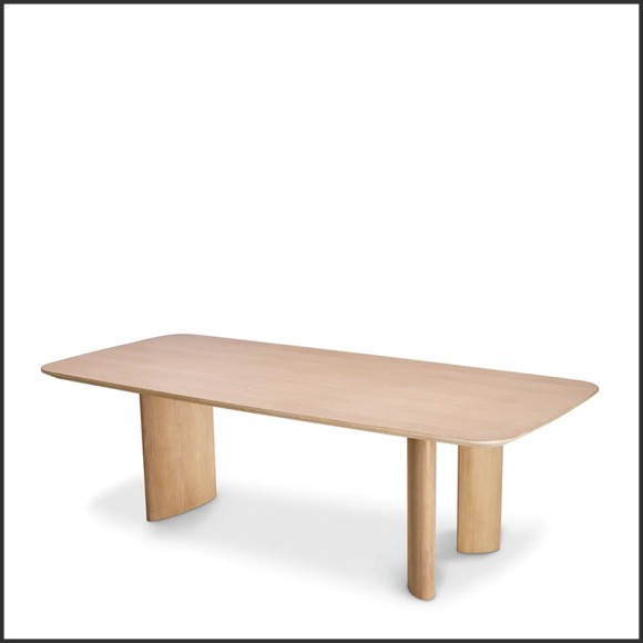 Table de repas 24 - Harmonie S - Harmonie S dining table with sleek design and functionality - Pacific Compagnie.