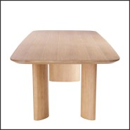 Table de repas 24 - Harmonie S - Bois - Pacific Compagnie.