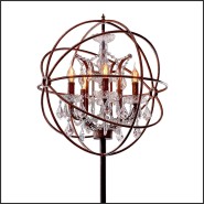 Lampadaire 22 - Crystal Antique - Cristal - Pacific Compagnie.