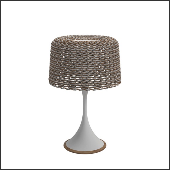 Lanterne 45 - Mesh White S - White Mesh Lantern - Pacific Compagnie.