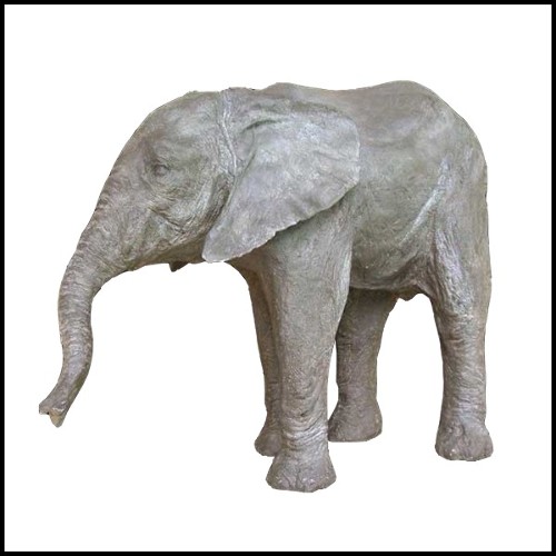 Sculpture 11-Eléphant en résine