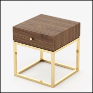Table d'Appoint 174 - Ester Walnut - Moderne - Pacific Compagnie.