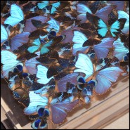 Table Basse PC - Blue Butterflies - Bleue - Pacific Compagnie.