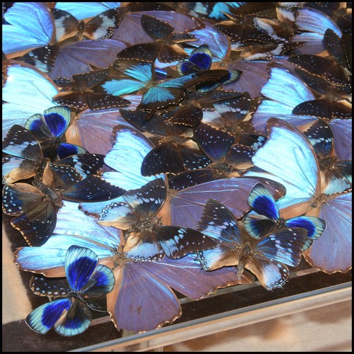 Table Basse PC - Blue Butterflies - Salon - Pacific Compagnie.