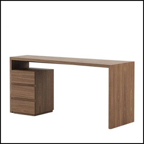Desk Laskasas - Sharper Walnut
