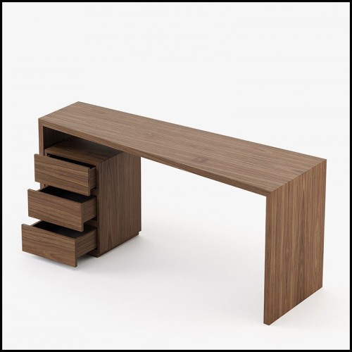 Desk Laskasas - Sharper Walnut