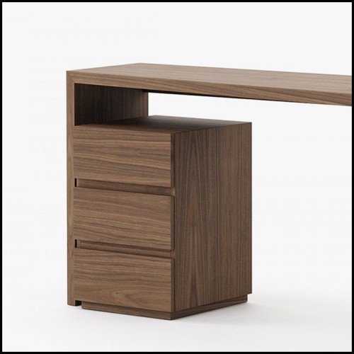 Desk Laskasas - Sharper Walnut