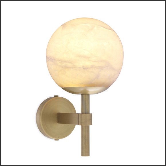 Applique 24 - Jade Brass | Applique 24- Jade Brass lighting - Pacific Compagnie.