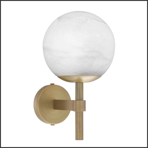 Applique 24 - Jade Brass | Applique 24- Jade Brass detail - Pacific Compagnie.