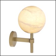 Applique 24 - Jade Brass | Wall Lamp 24- Jade Brass design - Pacific Compagnie.