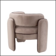 Fauteuil 24 - Chaplin | Chaplin Armchair profile - Pacific Compagnie.