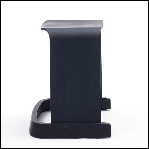 Tabouret 222 - Arch Black Oak - Bois de qualité - Pacific Compagnie.