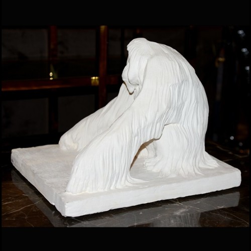Sculpture 11 - Orang Outan - Hand‑crafted plaster portrait of an orangutan, exclusive J.B. Vandame edition - Pacific Compagnie.