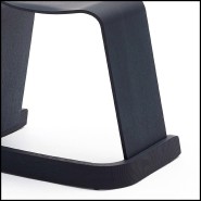 Tabouret 222 - Arch Black Oak - Mobilier haut de gamme - Pacific Compagnie.