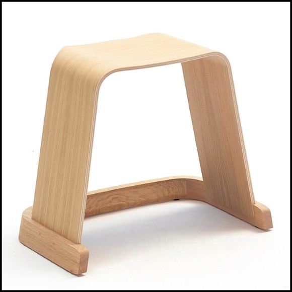 Tabouret 222 - Arch Natural Oak - Design élégant - Pacific Compagnie.