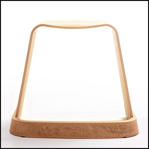 Tabouret 222 - Arch Natural Oak - Bois clair - Pacific Compagnie.