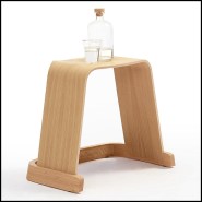 Tabouret 222 - Arch Natural Oak - Mobilier design - Pacific Compagnie.
