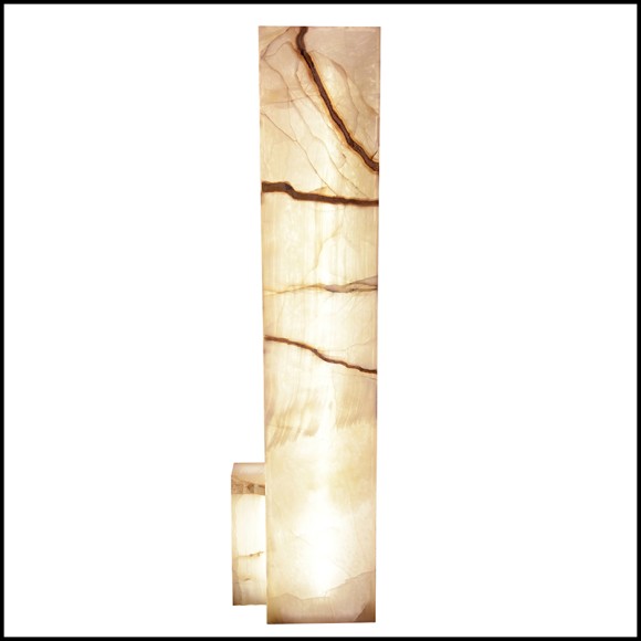 Floor Lamp 223- Onyx Polished Totem