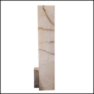 Lampadaire 223 - Onyx Polished Totem - Ambiance chaleureuse - Pacific Compagnie.