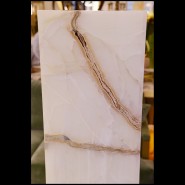 Lampadaire 223 - Onyx Polished Totem - Pièce maîtresse - Pacific Compagnie.