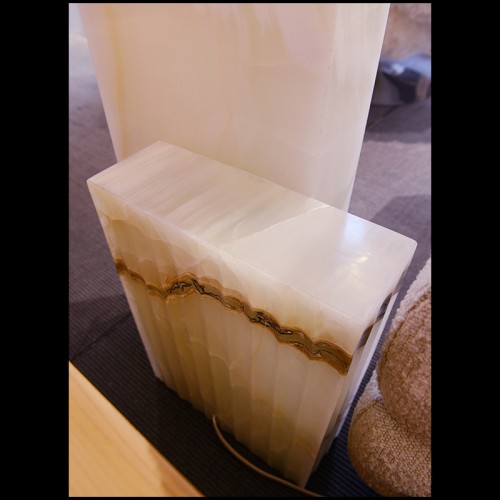 Floor Lamp Fashion for Floors - Onyx Polished Totem