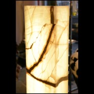 Lampadaire 223 - Onyx Polished Totem - Reflets lumineux - Pacific Compagnie.