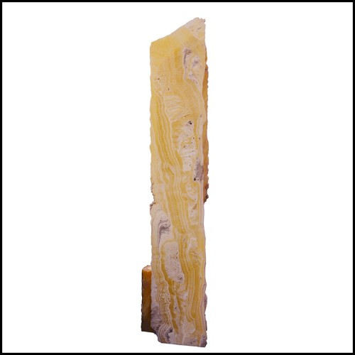 Floor Lamp Fashion for Floors - Onyx Raw Totem