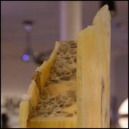 Lampadaire 223 - Onyx Raw Totem - Intérieur design - Pacific Compagnie.