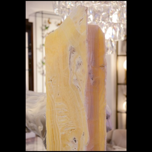 Floor Lamp Fashion for Floors - Onyx Raw Totem