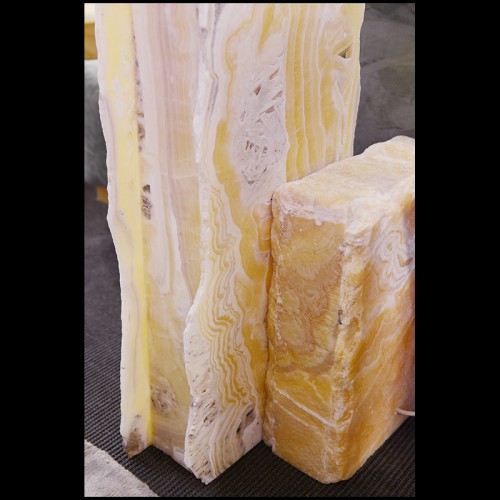 Floor Lamp Fashion for Floors - Onyx Raw Totem