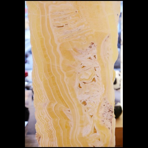 Floor Lamp Fashion for Floors - Onyx Raw Totem