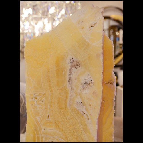 Floor Lamp Fashion for Floors - Onyx Raw Totem