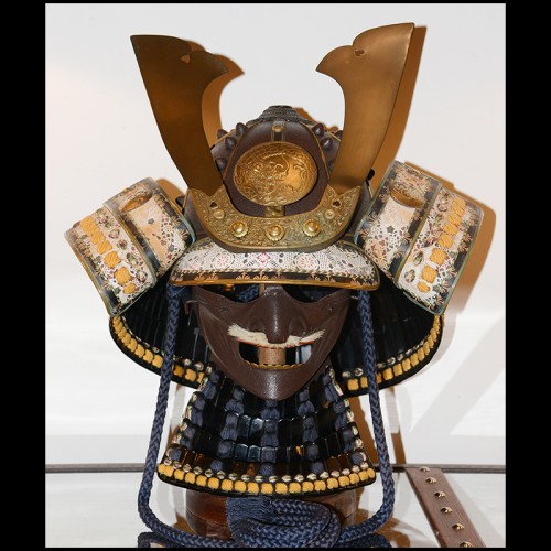 Helmet Thjierry Gerbert - Samurai Yoroi Kabuto