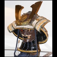 Casque 79 - Samurai Yoroi Kabuto | Helmet Thjierry Gerbert- Samurai Yoroi Kabuto - Handcrafted Samurai helmet with unique design