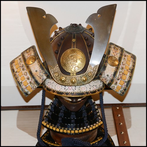 Casque 79 - Samurai Yoroi Kabuto | Helmet Thjierry Gerbert- Samurai Yoroi Kabuto - Traditional Japanese Samurai helmet with hist