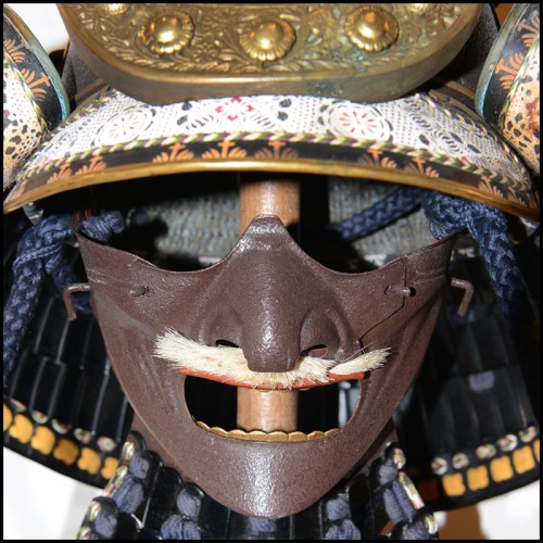 Casque 79 - Samurai Yoroi Kabuto | Helmet Thjierry Gerbert- Samurai Yoroi Kabuto - Unique Samurai helmet with cultural importanc