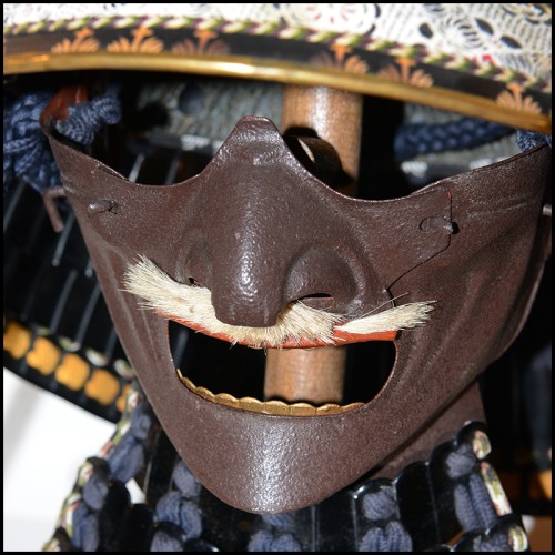 Casque 79 - Samurai Yoroi Kabuto | Helmet Thjierry Gerbert- Samurai Yoroi Kabuto - Decorative Samurai helmet for home decor - Pa
