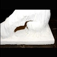 Sculpture 11 - Orang Outan - Fine plaster figurine of an orangutan, collector’s piece from J.B. Vandame - Pacific Compagnie.