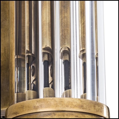 Applique 24 - Gascogne Brass S - Montage mural - Pacific Compagnie.