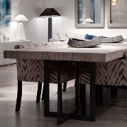 Table de repas 152 - Montana - Bois naturel - Pacific Compagnie.