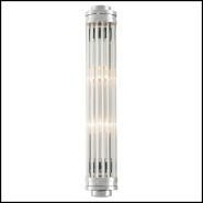 Applique 24 - Gascogne Nickel S | Wall Lamp Eichholtz- Gascogne Nickel S - Stylish nickel sconce with a contemporary edge - Paci