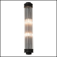 Applique 24 - Gascogne Gunmetal S - Elegant wall lamp with gunmetal finish - Pacific Compagnie.