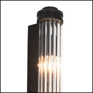 Applique 24 - Gascogne Gunmetal S - Modern wall lamp with industrial gunmetal tone - Pacific Compagnie.