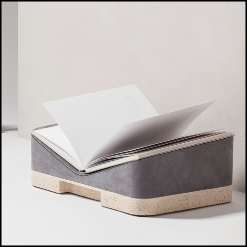 Bookrest GIOBAGNARA - Sweden Travertine