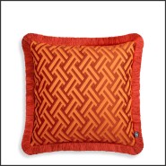 Coussins 24 - Doris S Orange - Petit orange - Pacific Compagnie.